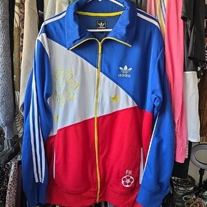 Adidas Philippines Blue and Red Track Jacket